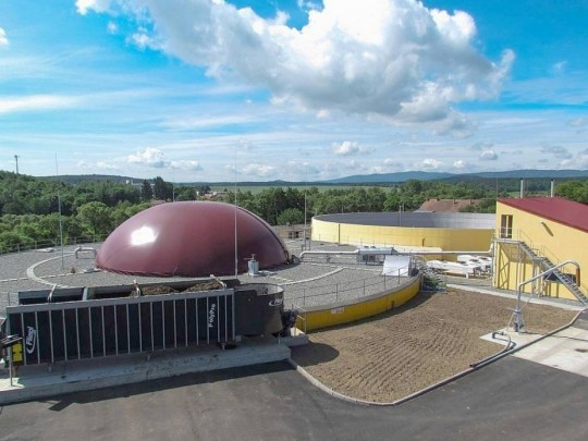 Meclovská bioplynka by mohla vyhřívat i wellness centrum