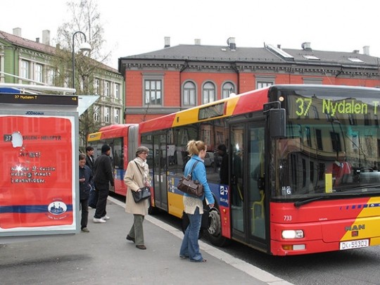 Autobusy v Oslu budou poháněné bioplynem