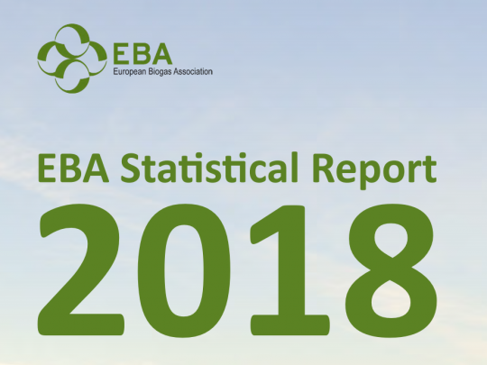 Nové statistiky bioplynu v EU od EBA