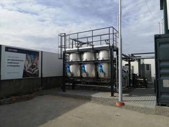 Biometanová stanice v Litomyšli zahájila zkušební provoz