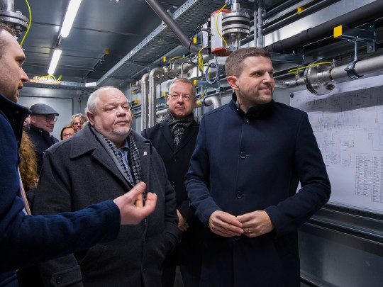 Ministr Hladík-otevření biometanové stanice Rakvice